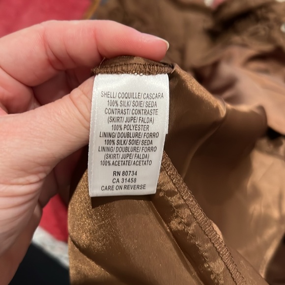 BCBG Silk Cocktail Dress - Picture 6 of 6